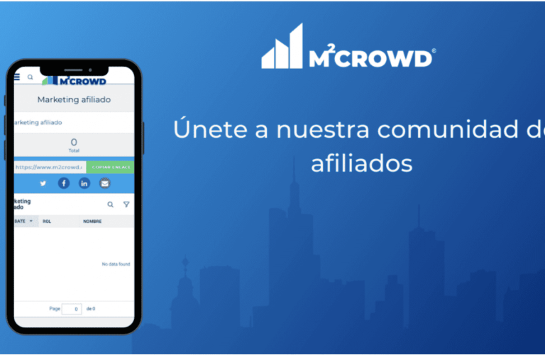 ¿Cómo funciona el programa de afiliados de M2CROWD?